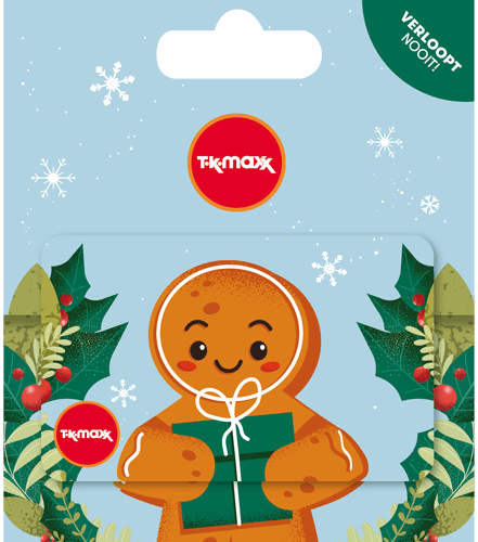 TK Maxx Christmas Gingerbread Man NL - NL